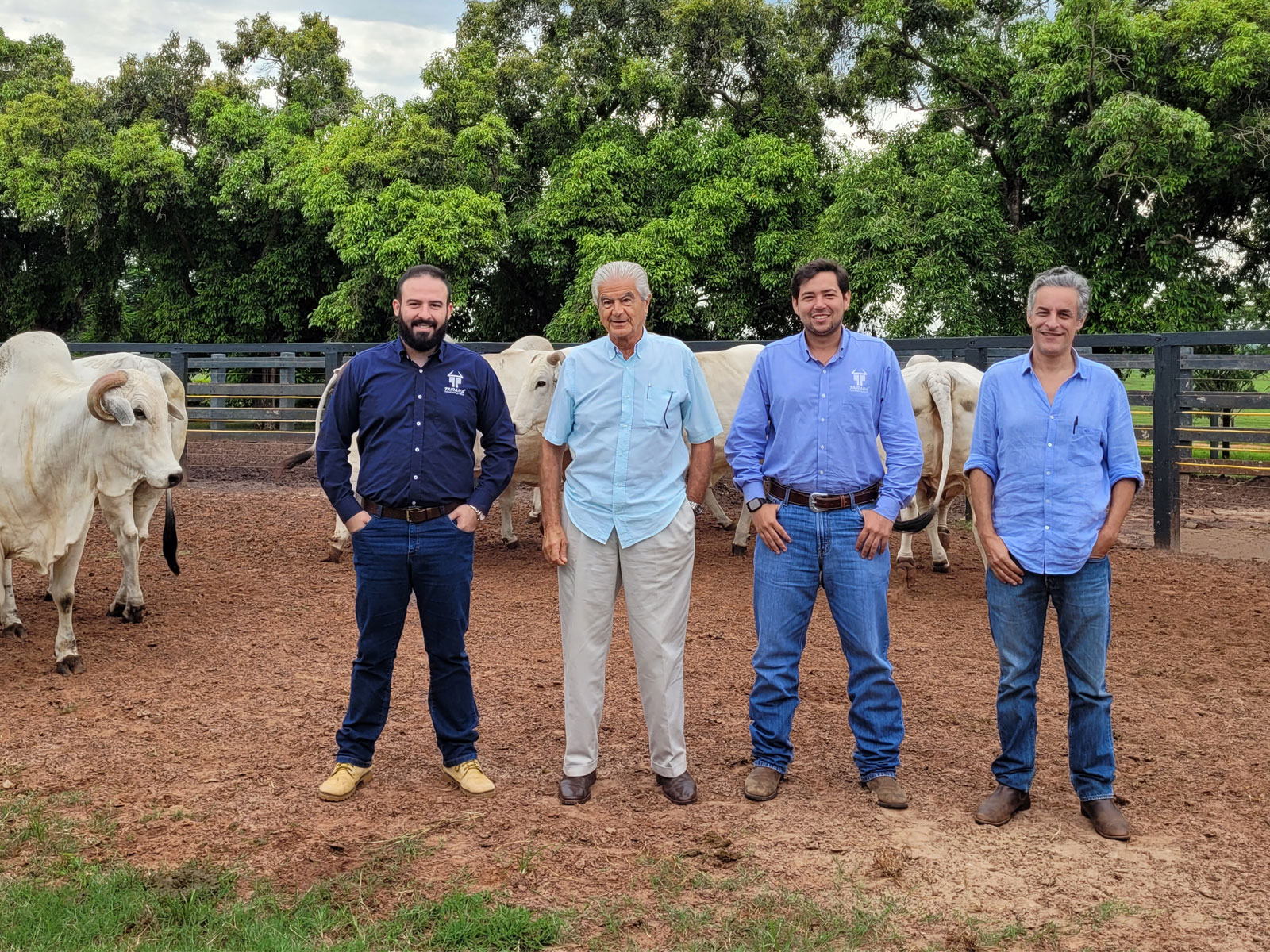 Equipe Tairana realiza visita na Fazenda Crioula - Genética Nelore CEN